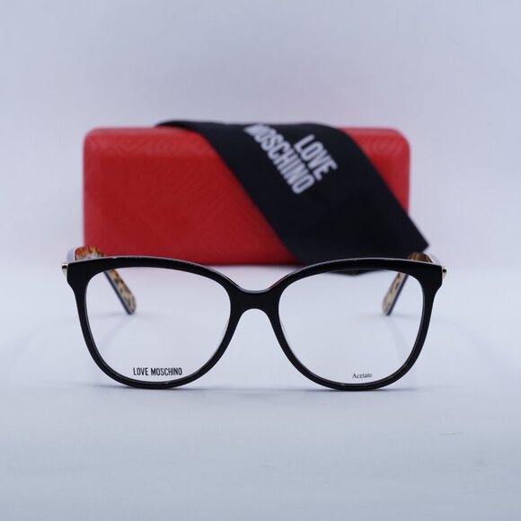 Final Price! Moschino MOL509 080700 Black Eyeglasses 54mm - Picture 2 of 12